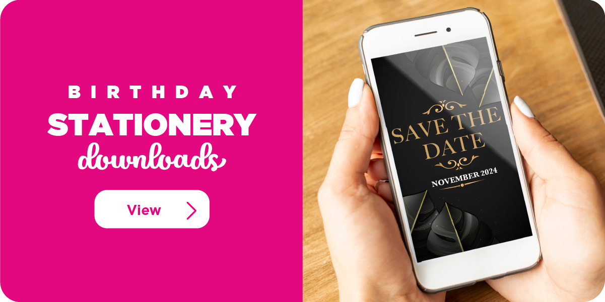 Adults - Birthdays - Black & White
