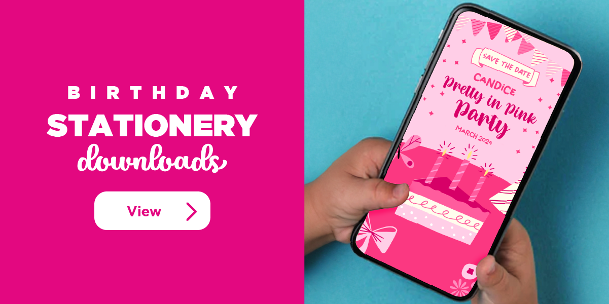 Kids - Birthdays - everything pink