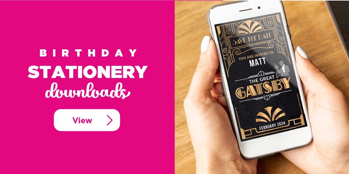 Birthdays - Great Gatsby