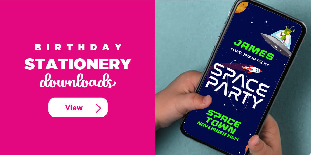 Kids - Birthdays - Space