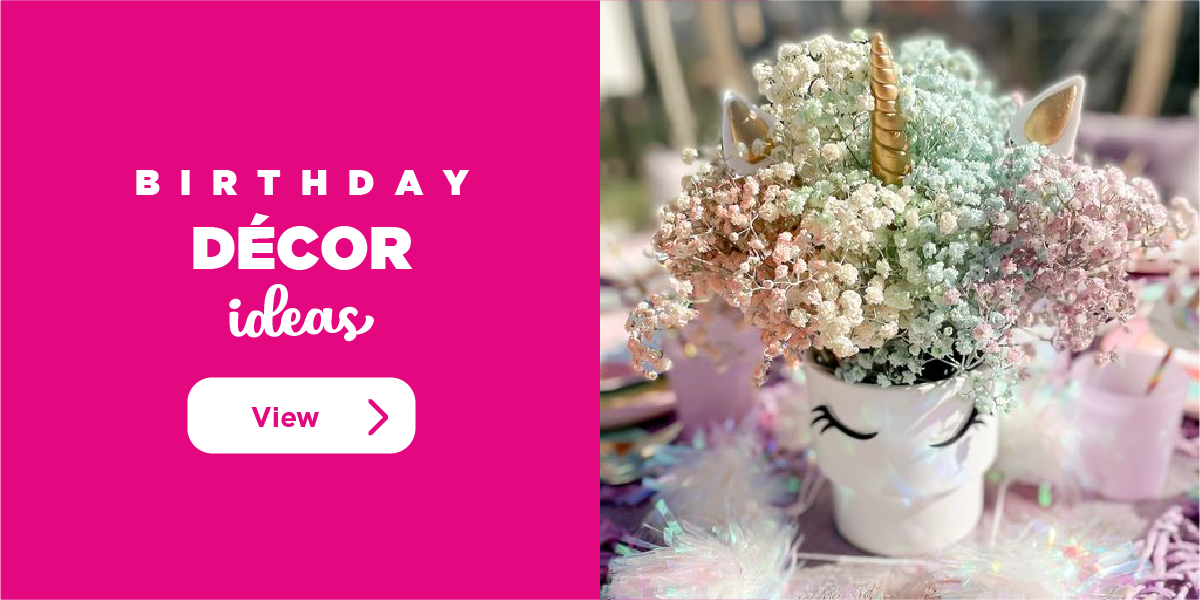 Kids - Birthdays - Unicorns & Rainbows