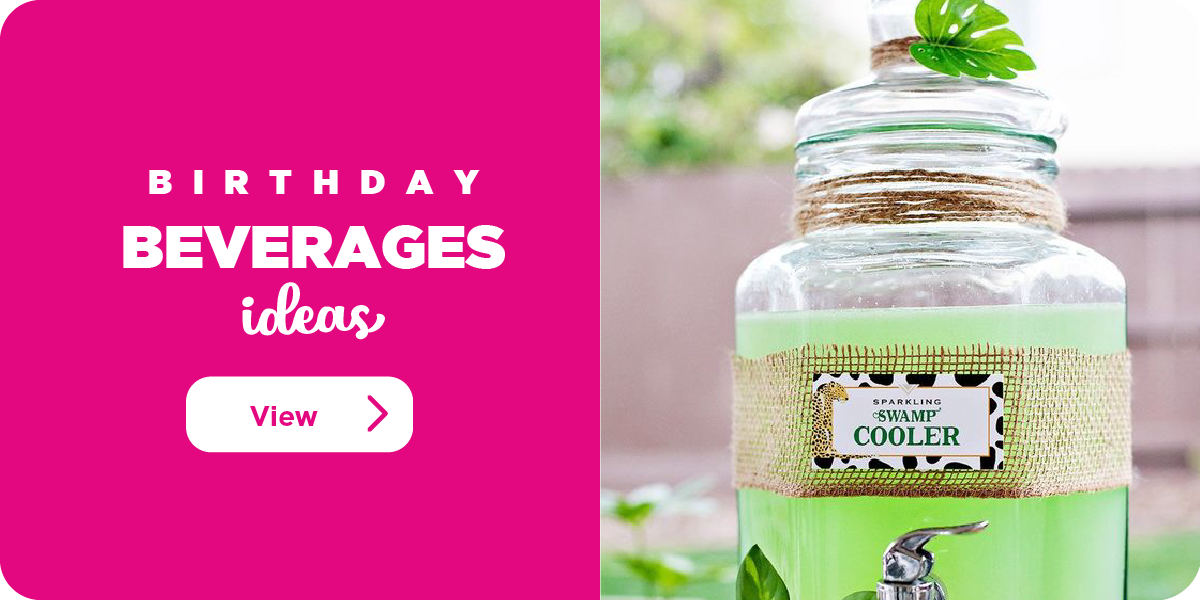 Birthday Theme - Beverages