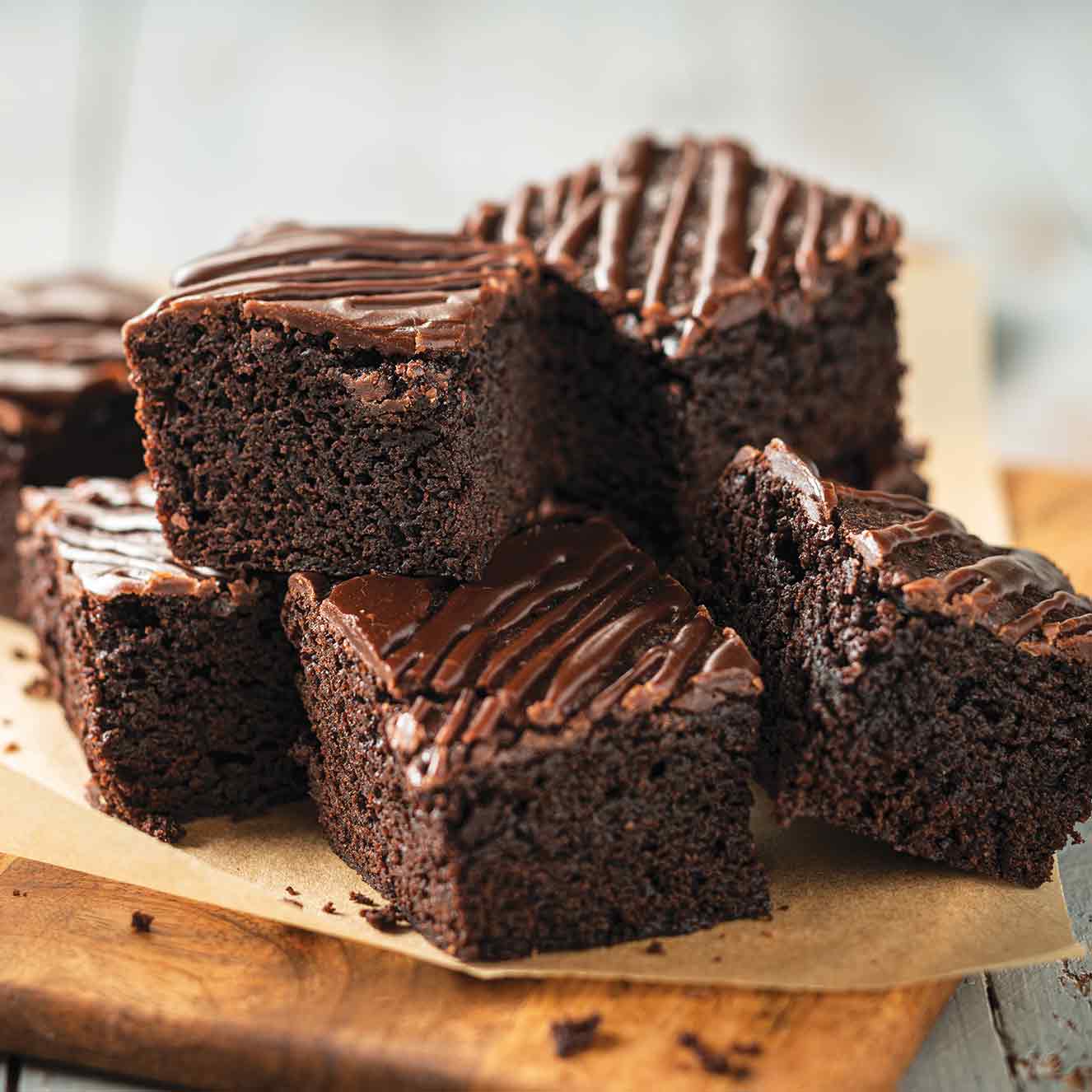 Creations Vegan Chocolate Brownies - Recipes - Snowflake
