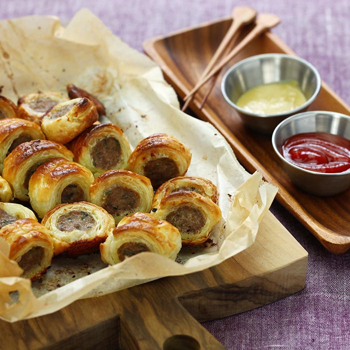 Mini sausage rolls discount